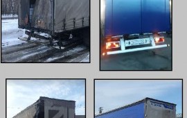 Ремонт тентованных полуприцепов, полуприцепов-цист