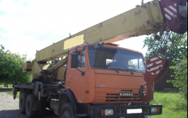 Услуги автокрана 25 тонн