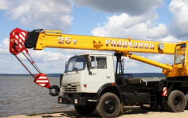 Услуги аренда автокрана 25 тонн