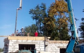 Услуги автобетононасоса 15,22,26 метров