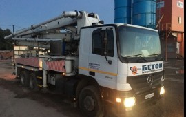 Аренда автобетононасоса от 18 до 40 метров + бетон в Михнево