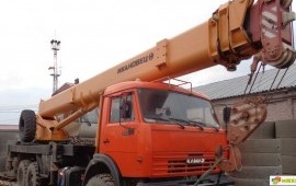 Услуги автокрана Ивановец 25т