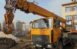 Автокран Машека 25 т