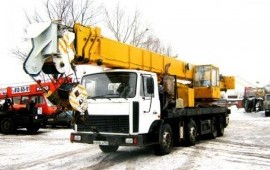 Услуги спецтехники автокран 32 т и др