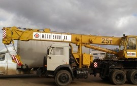 Услуги Автокрана 25 тонн