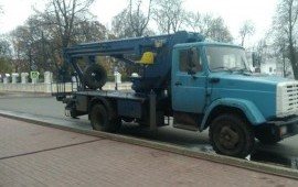 Аренда автовышек 22,28,32,45 м телескопические
