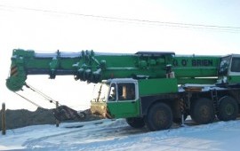 Аренда автокрана demag AC 160