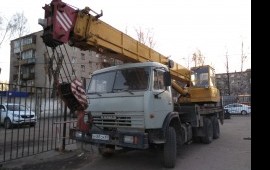 Аренда автокрана 25т