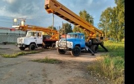 Аренда автовышки. Услуги. Заказ спецтехники.