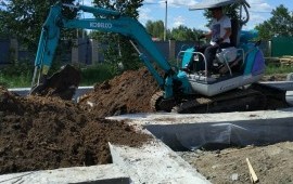 Услуги мини экскаватора