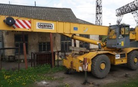 Слуги автокрана 35 тонн, 32 м