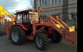 Услуги экскаватора-погрузчика