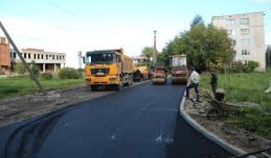 Асфальтирование и благоустройство территорий в Залегощи