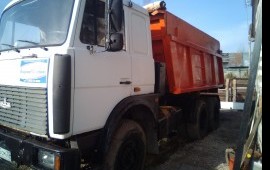 Грузоперевозки самосвал МАЗ - 15 т.