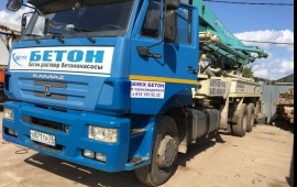 Аренда автобетононасоса + БЕТОН ОТ ПРОИЗВОДИТЕЛЯ