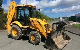 Экскаватор-погрузчик JCB 3cx, гидромолот, ямобур