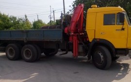 Грузоперевозки бортовой манипулятор
