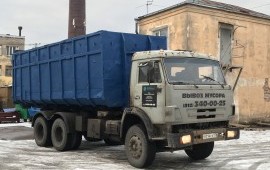 Пухто 27 м3. Грузчики. Вывоз мусора СПб и ЛО.