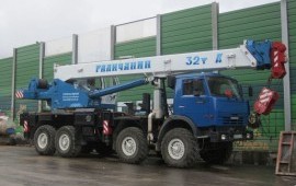 Кран в Саках