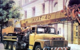 Запчасти для автокрана мкат-40 TG-500ERG