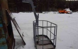 Корзина монтажная для крана