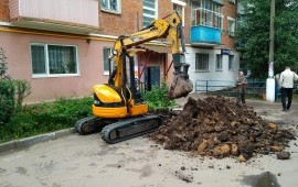 Услуги мини экскаватора
