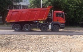 Аренда самосвала MAN и КамАЗа