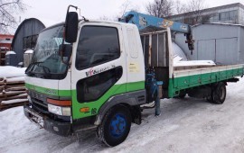 манипулятор кран грузовик