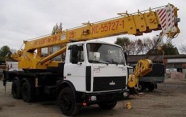 Аренда автокрана Машека КС-55727-7