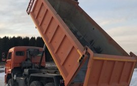 Услуги самосвалов 6х6 полный привод, 12м3. НДС.