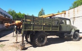 Аренда Манипулятора и Ямобура БКМ 317 (егерь)