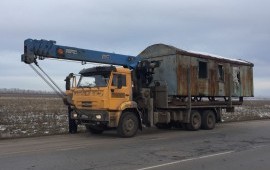 Манипулятор. Кран - 7, 10т. Вездеходы\Шоссейники