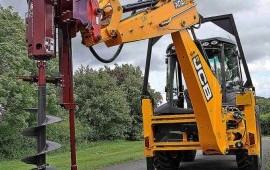 аренда/услуги Ямобур JCB (оригинальный)