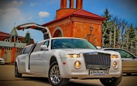 Лимузин Chrysler Rolls Royce style