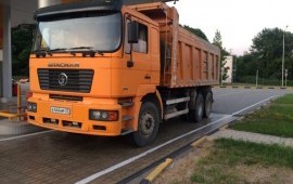 аренда/услуги самосвала погрузчик фронтальный