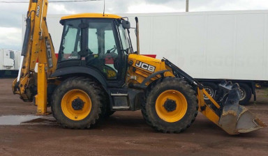 Услуги спецтехники Экскаватор - погрузчик Jcb
