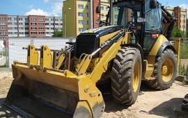 Услуги экскаватора-погрузчика