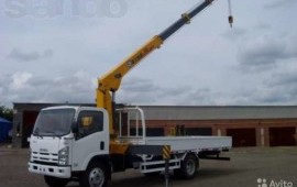 Услуги манипулятора-крана заказ грузоперевозки