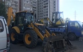 Экскаватор-погрузчик JCB 4CX заказ/ услуги