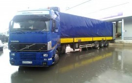 Аренда полуприцепа тент 20 тн