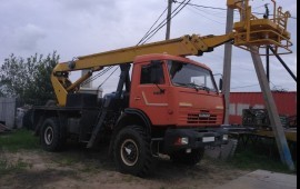 Услуги автовышка (АГП) 22 метра. Аренда.