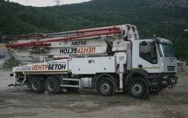 Услуги/ аренда автобетононасоса бетон
