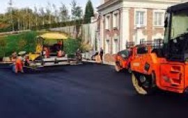 Асфальтирование отмосток в Горшечном
