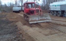 Бульдозер 7т Планировка участков