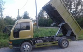 Услуги самосвала от 1 до 4-х тонн.