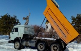 Доставка самосвалом газ камаз