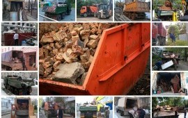Вывоз строительного мусора, мебели, хлама