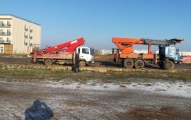 Аренда услуги заказ автовышки 18-37м