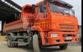 Доставка сыпучих строительных материалов, угля