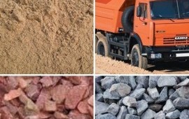 Доставка песка от 1 м3, уборка и вывоз снега